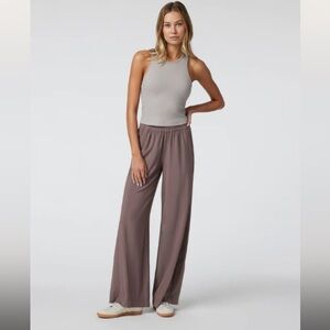 VUORI Villa wide leg pant Chocolate Size S